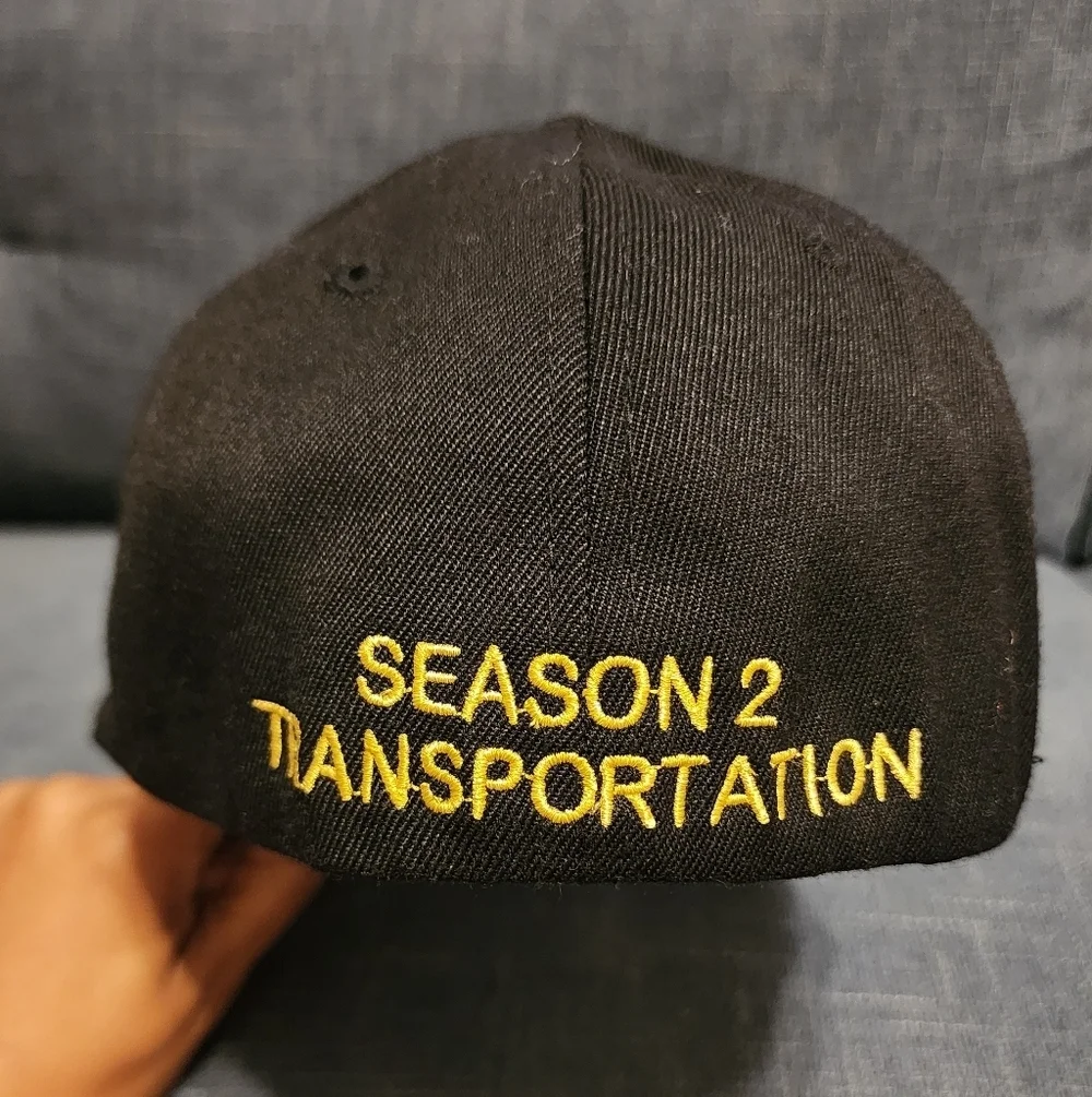 Lids Quern Sugar Season 2 Crew Black Cap White Red Details